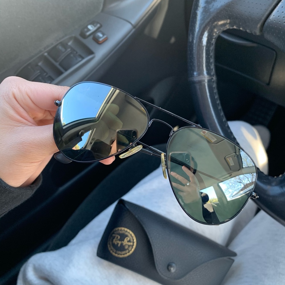 ray ban aviator sunglasses